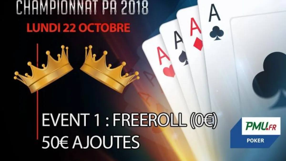 Championnat PA 2018 : Event 1 - Freeroll