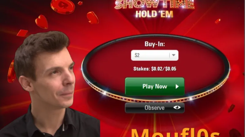 Moufl0s vous présente le Showtime Hold'em - Part 1 (NL2)