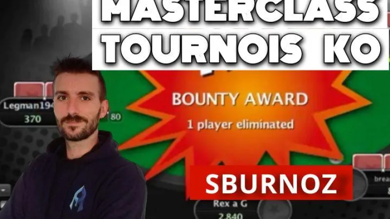 Les tournois KO (1) : Les 5 concepts à maîtriser