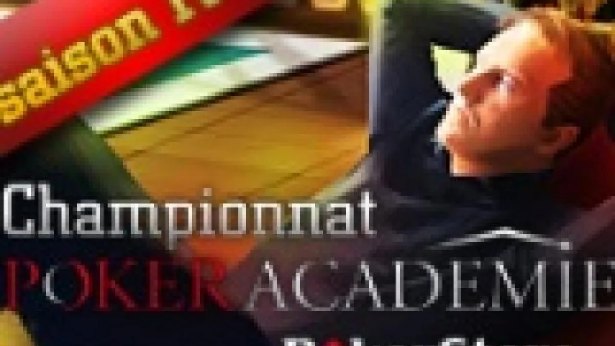 Championnat Poker Académie - Saison IV