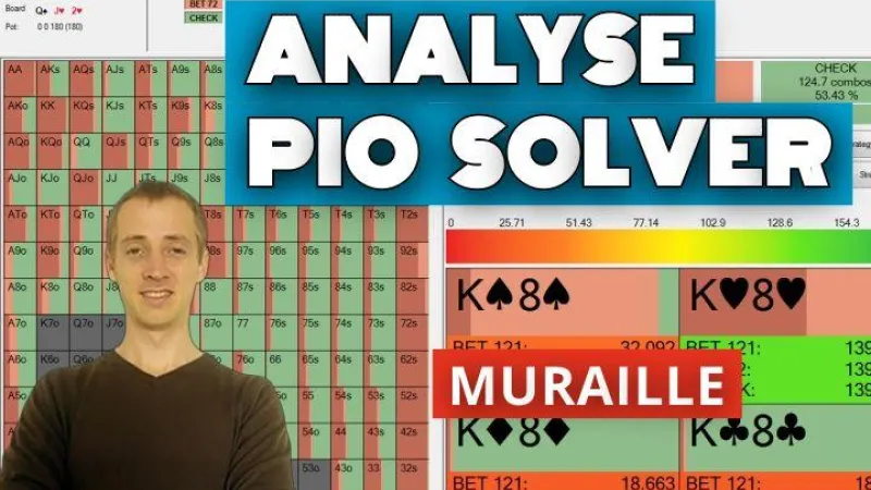 Analyse d'un spot BTN vs BB sur Pio Solver