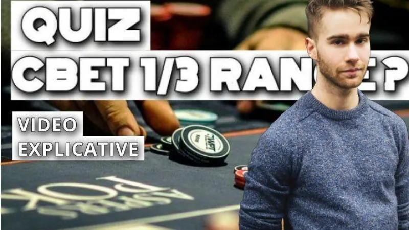 Quiz : Faut-il cbet 1/3 range ce board  ? Vidéo explicative