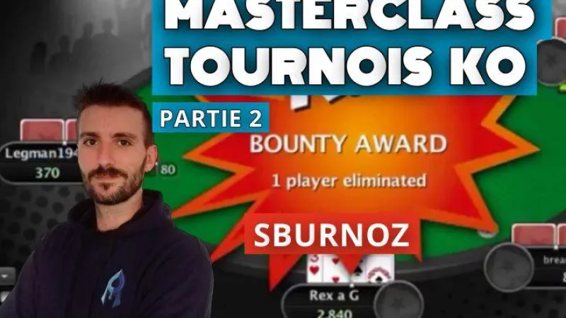 Les tournois KO (2) : Mise en application (50€ Prime Time)