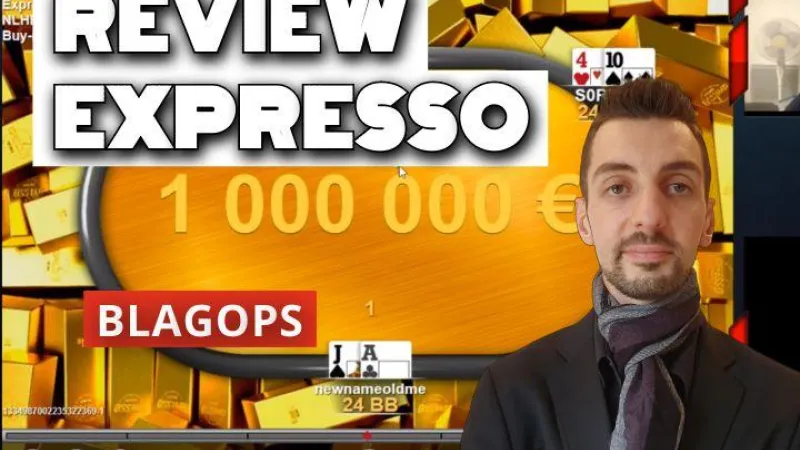 Blagops review l'expresso jackpot à 1 Million de Winamax