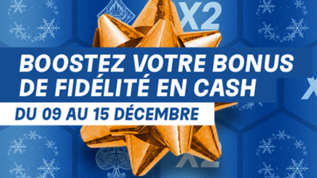 PMU Poker double votre ca$hback