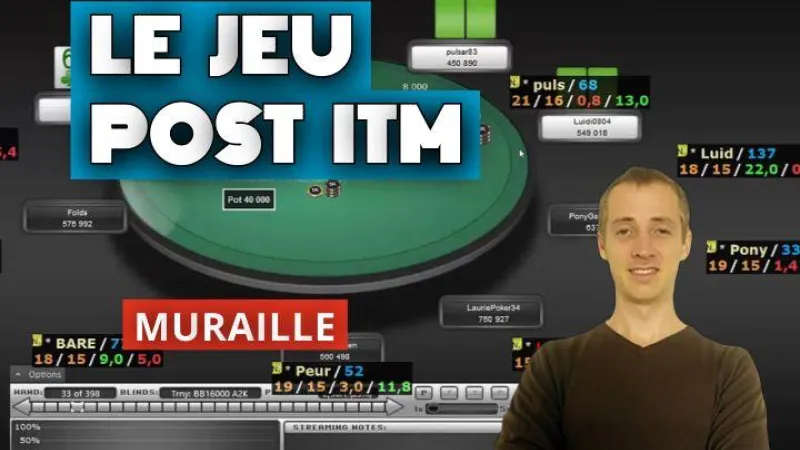 Gestion d'un MTT à haut Buy-in (ITM et demi finale)  (2)