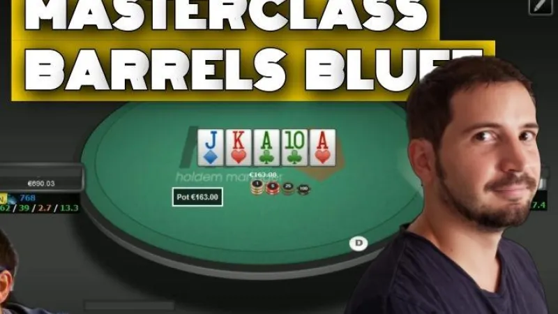 Quand faut-il 3 barrels en bluff ? 