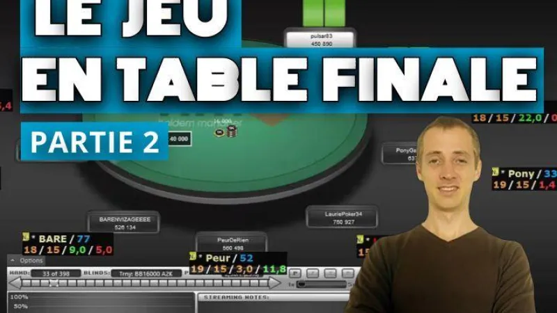 Gestion d'un MTT à haut Buy-in (Table Finale part2)  (4)