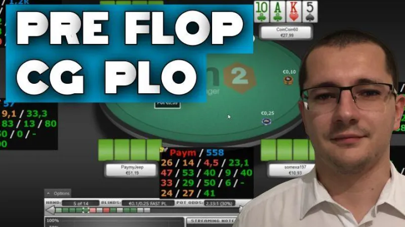 Le jeu pré flop en PLO (1)