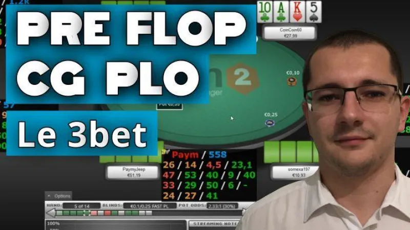 Le jeu pré flop en PLO (2)