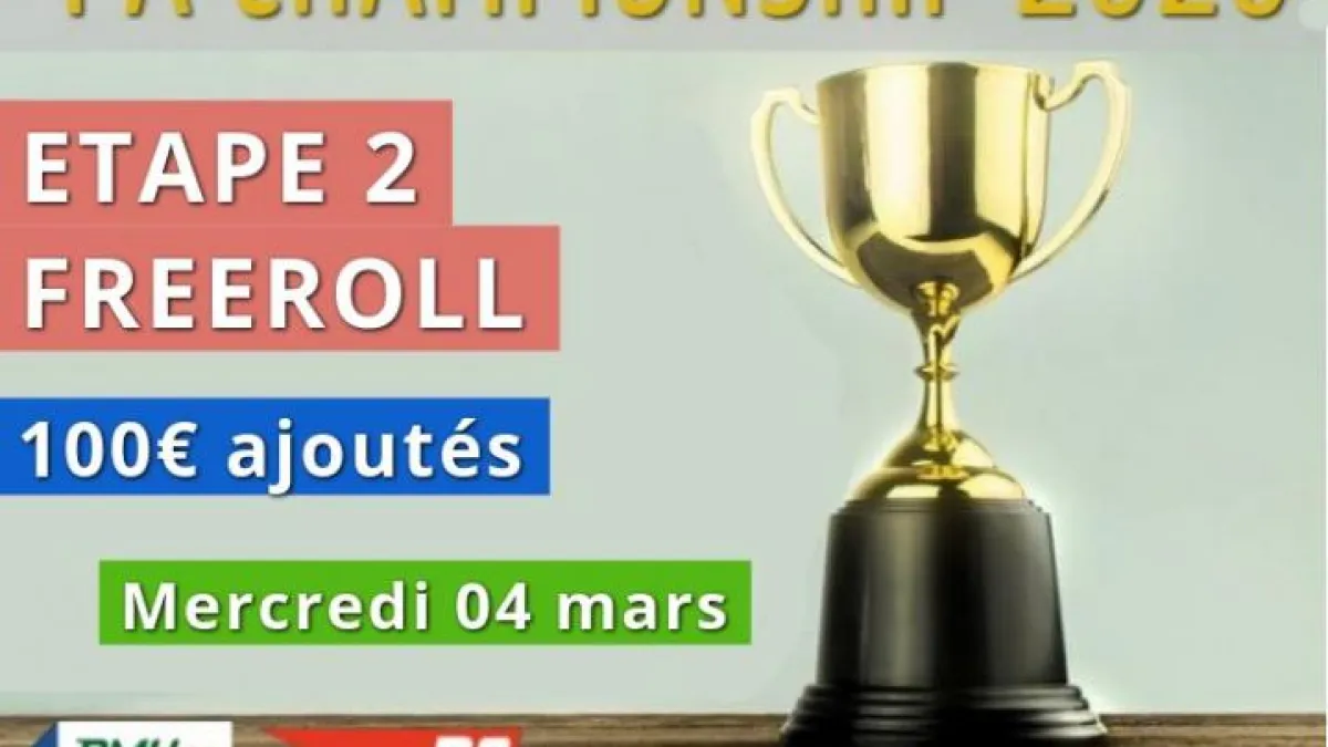 Championnat PA 2020 - Etape 2 (100€ ajoutés)