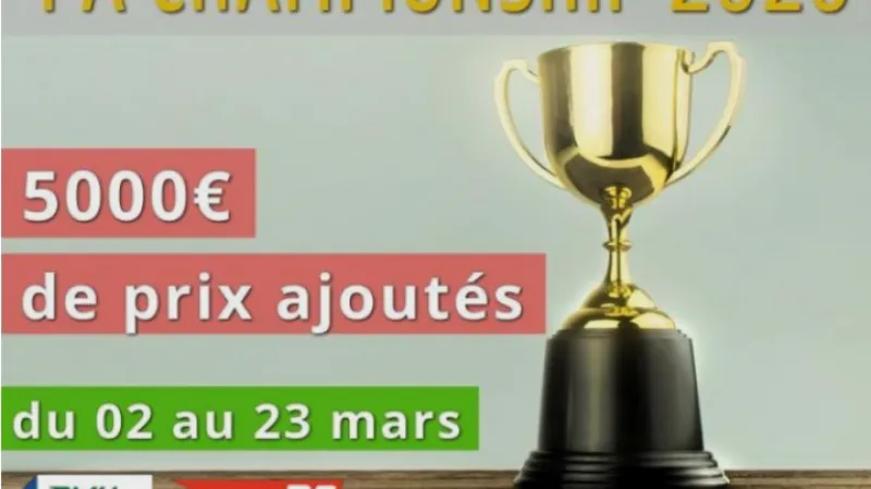 Championnat PA 2020 : Place aux 1/4 de finale !