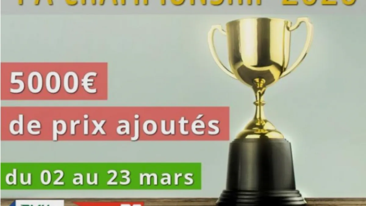 Championnat PA 2020 : Place aux 1/4 de finale !