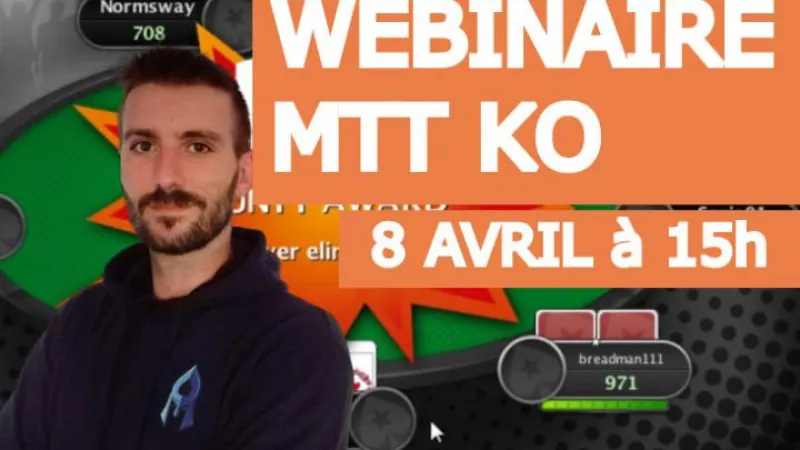 Webinaire MTT : Initiation aux tournois KO avec Sburnoz !