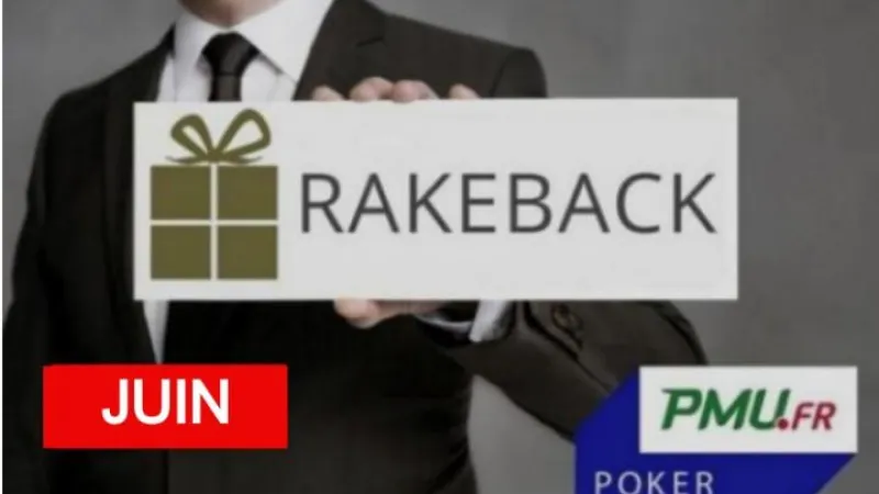 La promo rakeback Poker Académie de juin sur PMU Poker ! 