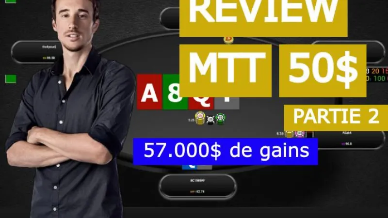 Benj passe à la loupe sa win dans le SCOOP 50$ (2)