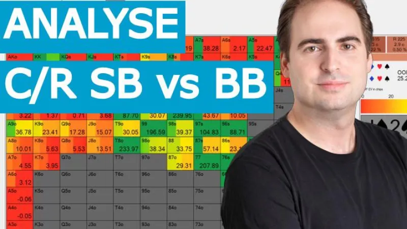 Spot de Freudinou n°3 : le check raise en SB vs BB