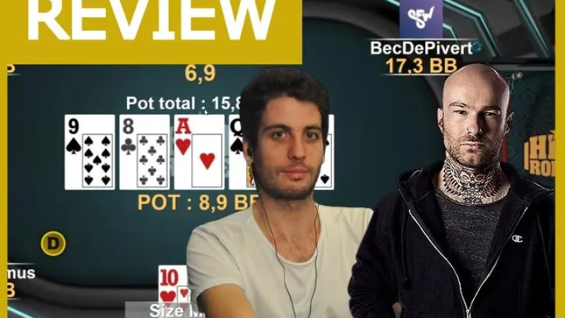 Bibibiatch et Mezuuut review 15 mains du Highroller de Winamax