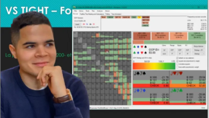 Etude du spot BB vs BTN sur board Axx : Action turn