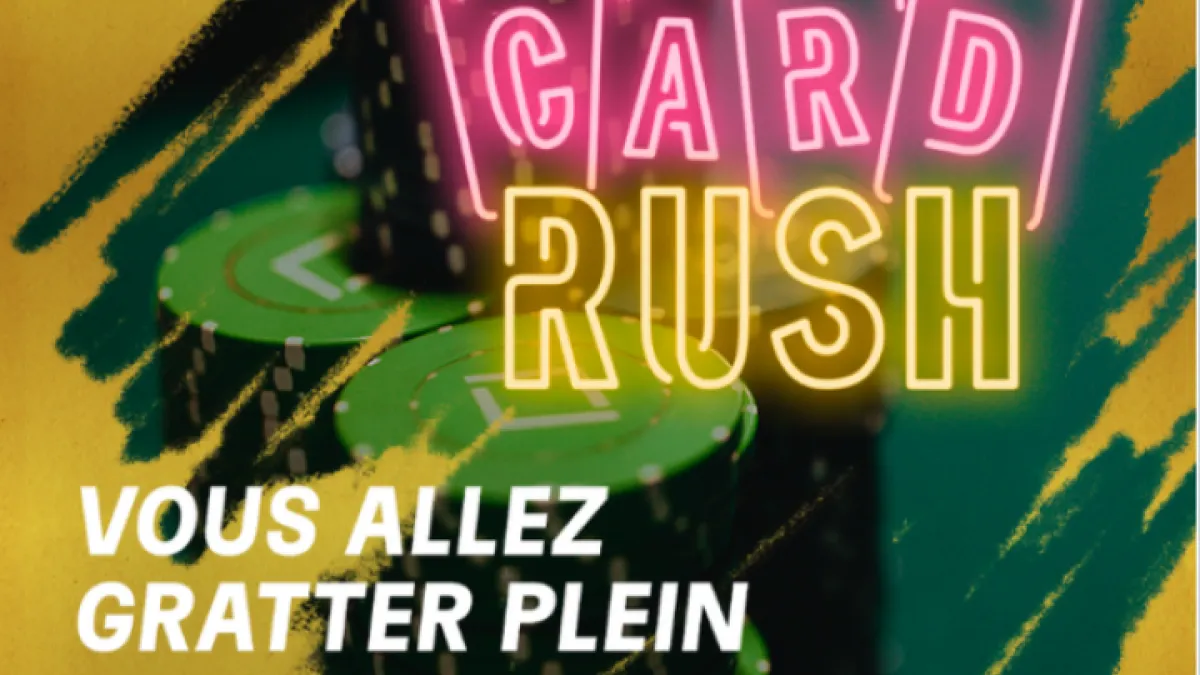 L'opération Card Rush de retour sur PMU Poker et partypoker