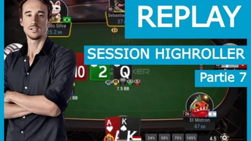 Replay : La victoire de Benj dans le 840$ HighRoller de GGPoker (7)