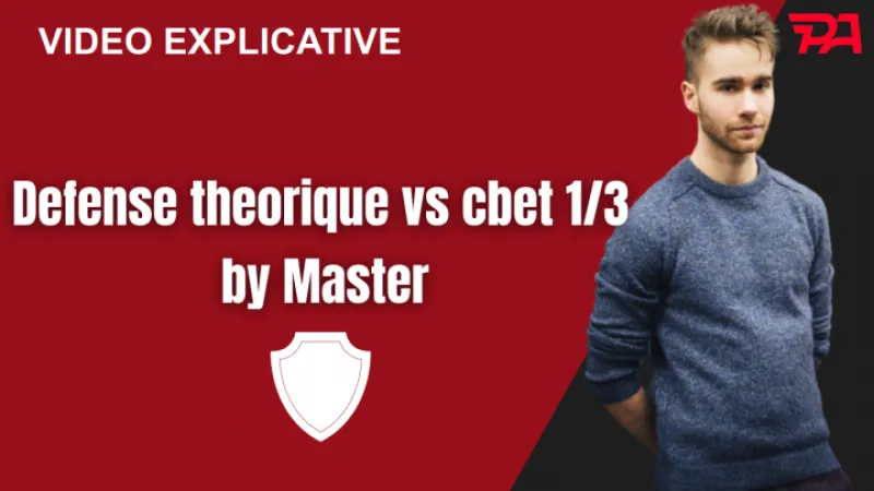 Quiz cash game : Defense theorique vs cbet 1/3 - vidéo explicative
