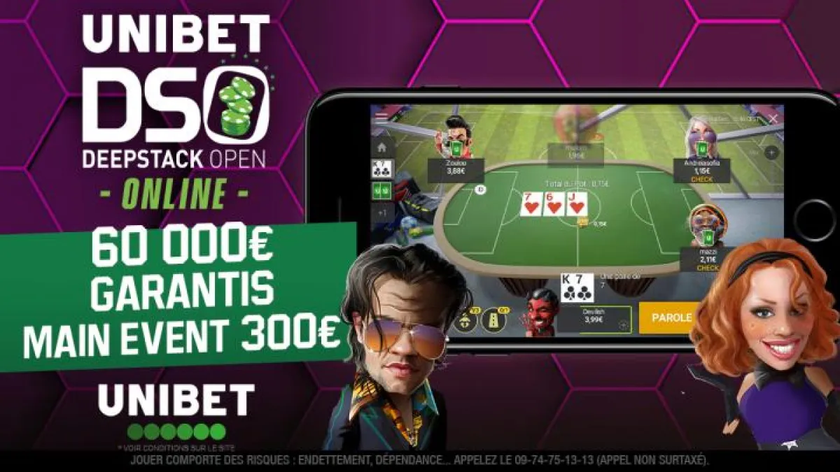 L'Unibet DSO CUP ONLINE débarque le 3 octobre 2021 !