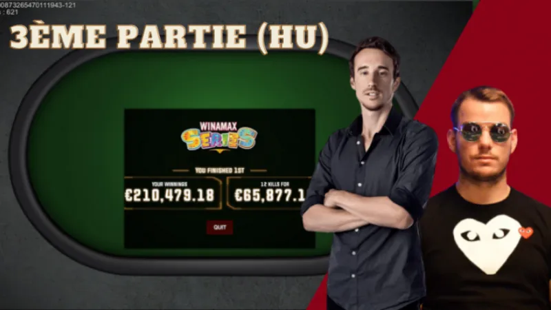 La Win du 4 Million Event : Benj analyse la TF avec le grand vainqueur (3)