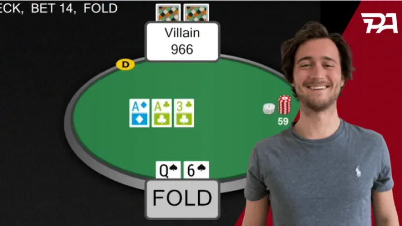 Travailler son jeu en cash game : Optimiser le trainer de PIO