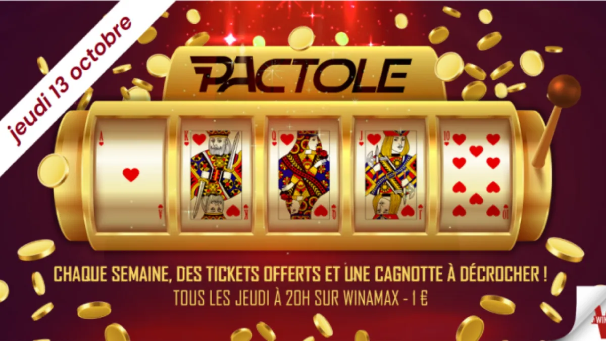 Le PActole du jeudi 13 octobre 2022 à 20H (2050€ de cagnotte)