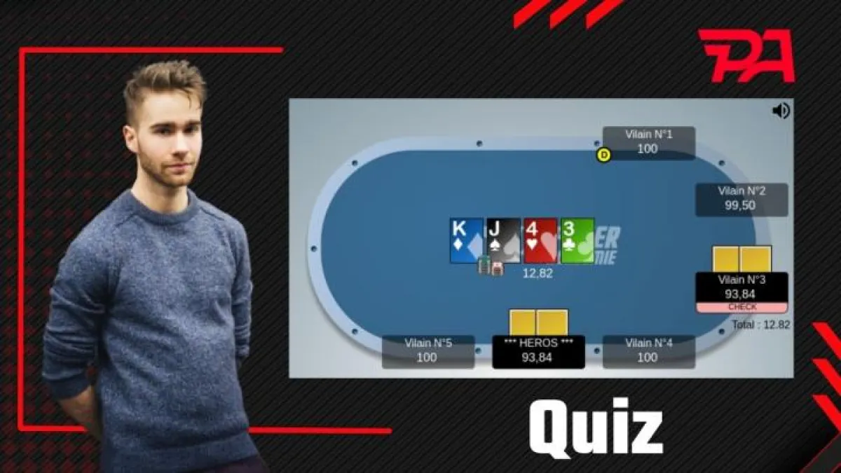 Quiz cash game [difficile] : Faut-il overbet ce turn ? (2)