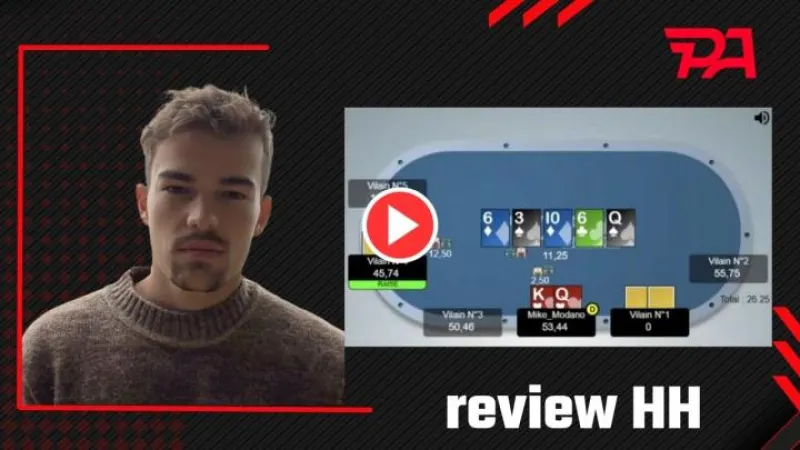 AlexRTS analyse des mains des membres PA !