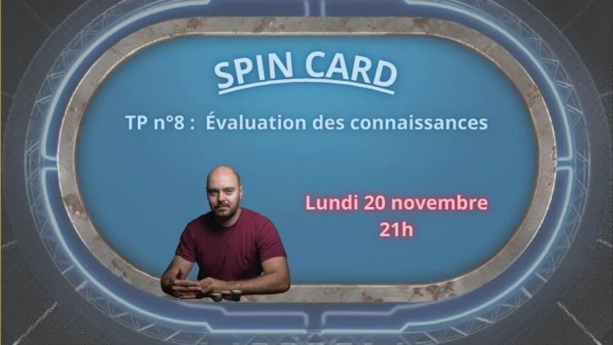 TP n°8 de la SPIN CARD : Évaluation des connaissances