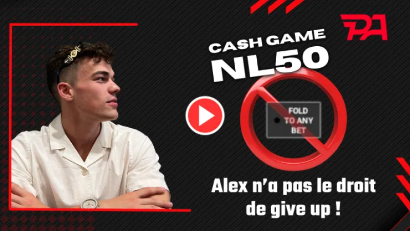 Interdit de GIVE UP en NL50 !