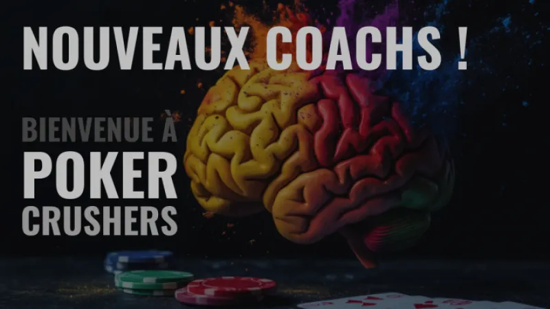Grosse nouvelle : Poker Crushers rejoint l’équipe de coachs de Poker Académie !