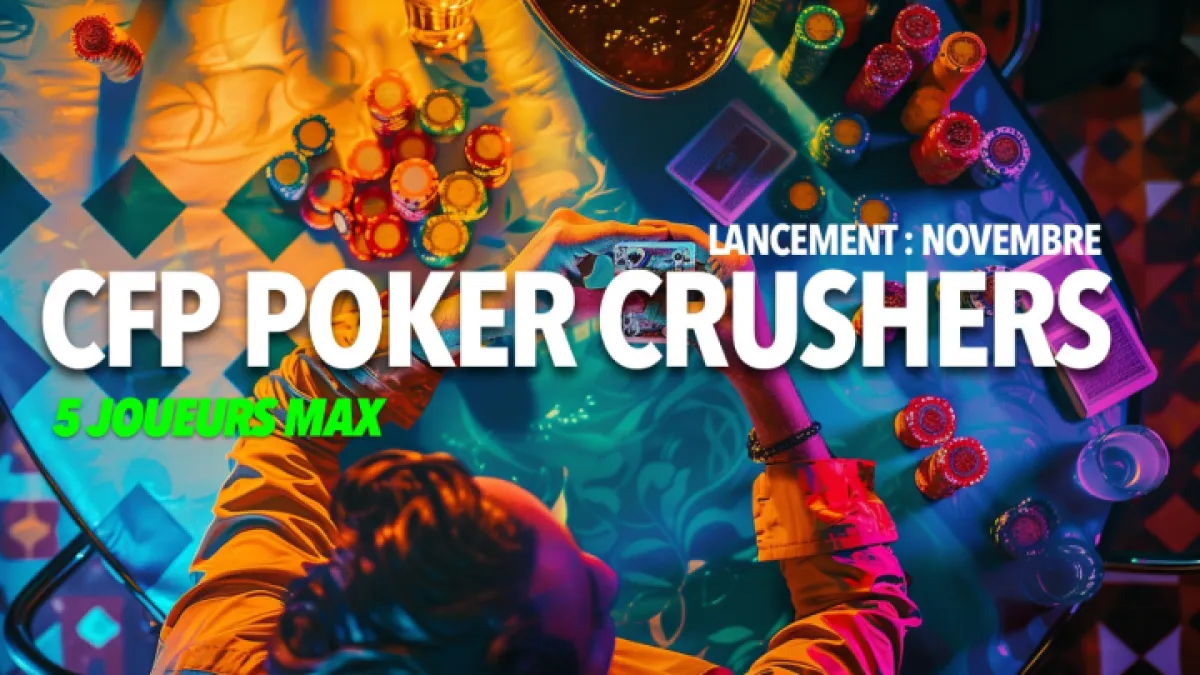 Lancement du CFP de Poker Crushers : Un programme Elite pour joueurs ambitieux !