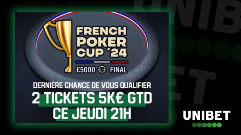 French Poker Cup : Dernière chance pour gagner votre ticket en Satellite ce Jeudi
