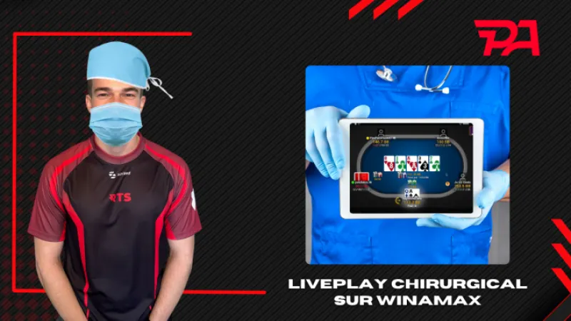 Liveplay Chirurgical - Partie 1 | NL400 sur Winamax