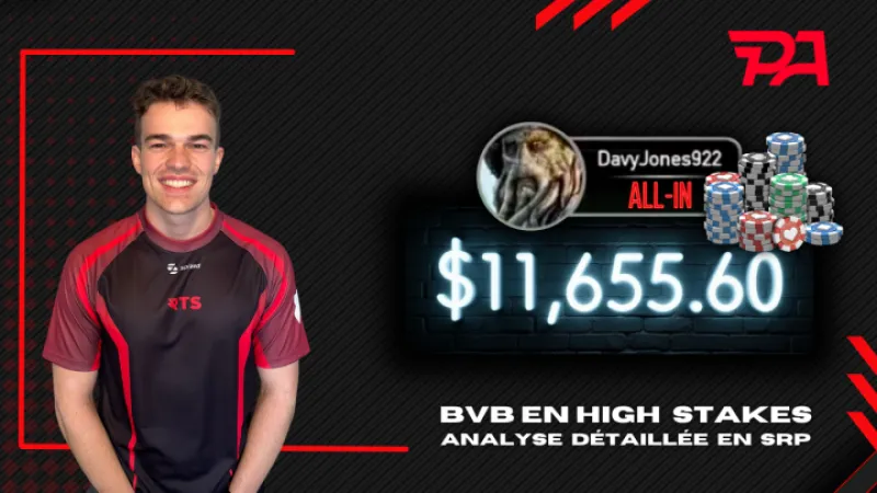 BVB en High Stakes - Analyse en Single Raised Pot sur CoinPoker - Partie 1