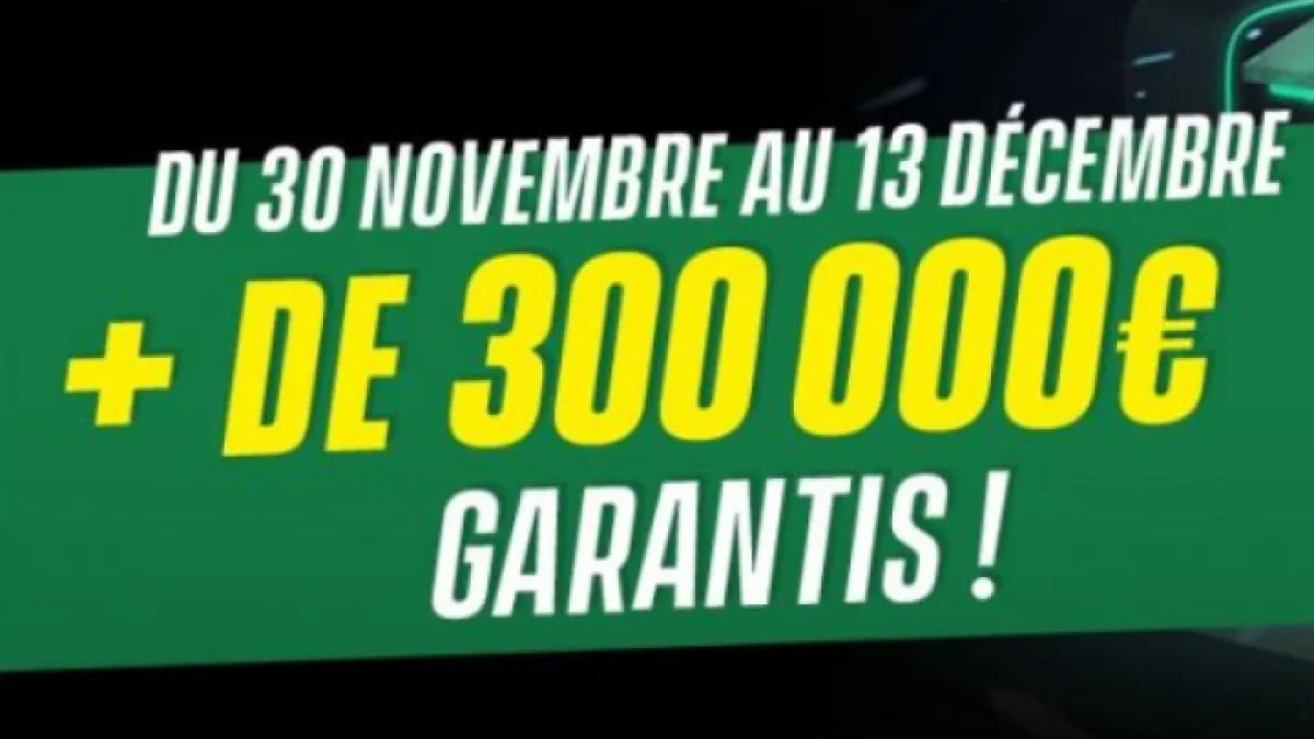 Unibet Online Serie : +300 000€ de dotations garanties !