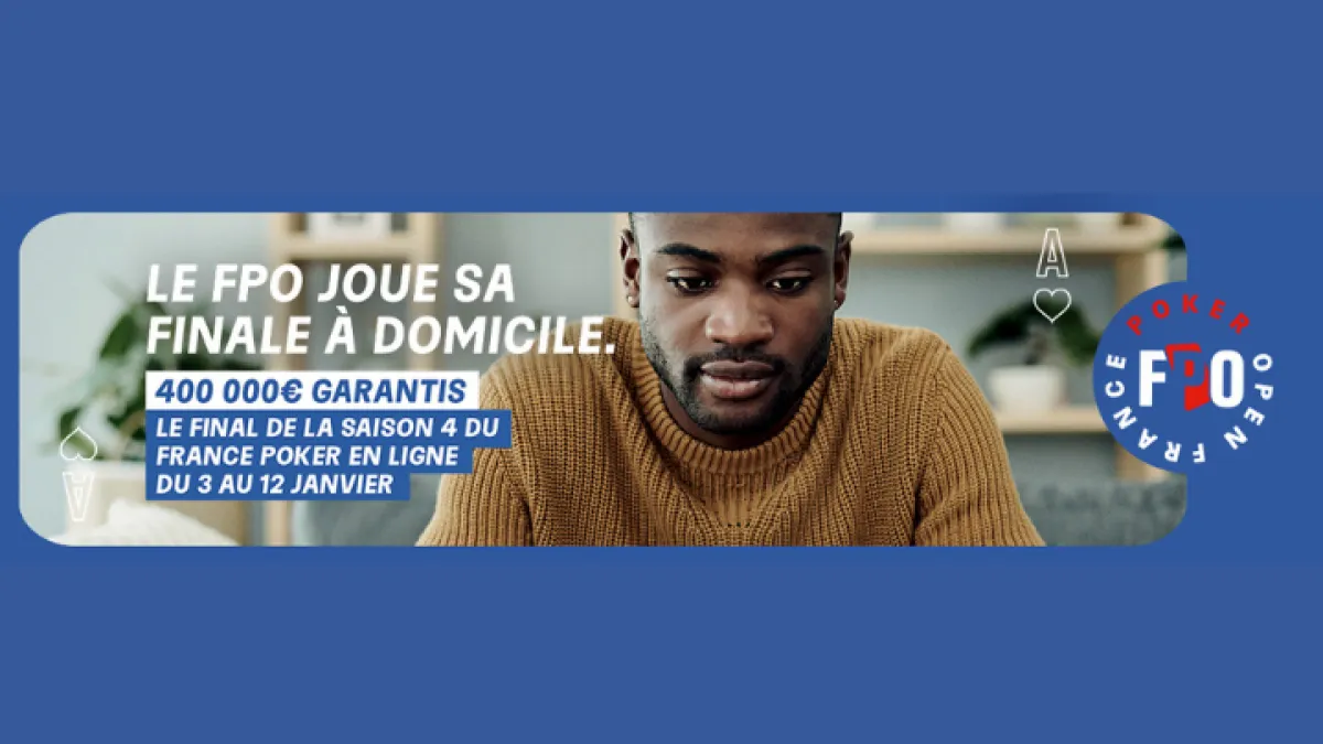 FPO Online : Rendez-vous sur PMU Poker du 3 au 12 janvier 2021 !