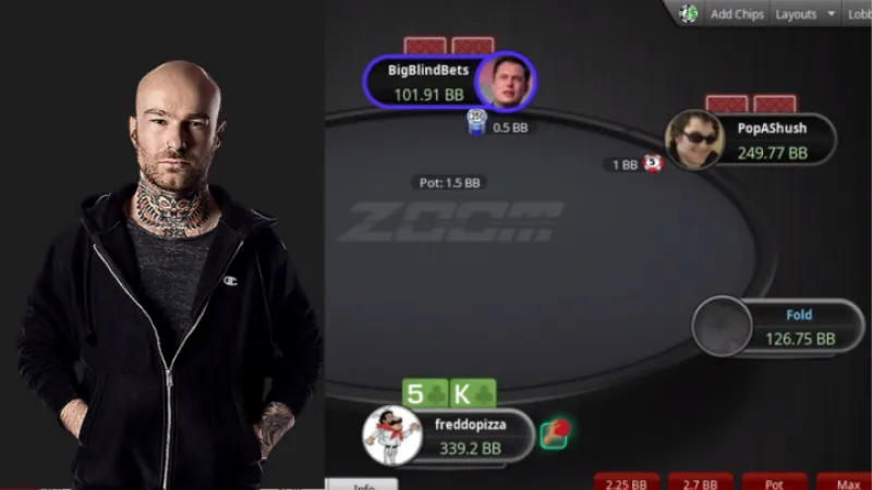 Le jeu deep en Zoom 500