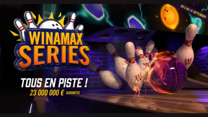 Winamax Series : 23 millions d'euros à stricker !