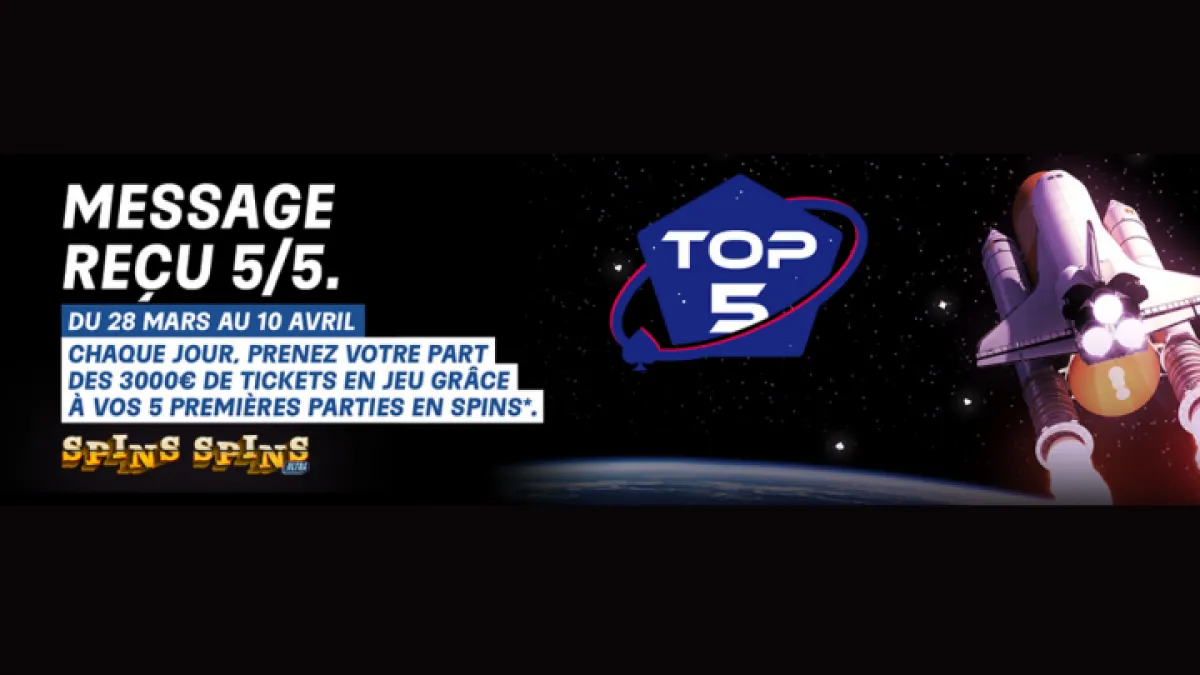 Un petit pas pour les Spins un grand bond pour vos 5 victoires !