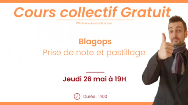 Cours collectif gratuit (SPIN) - Le point de commitment