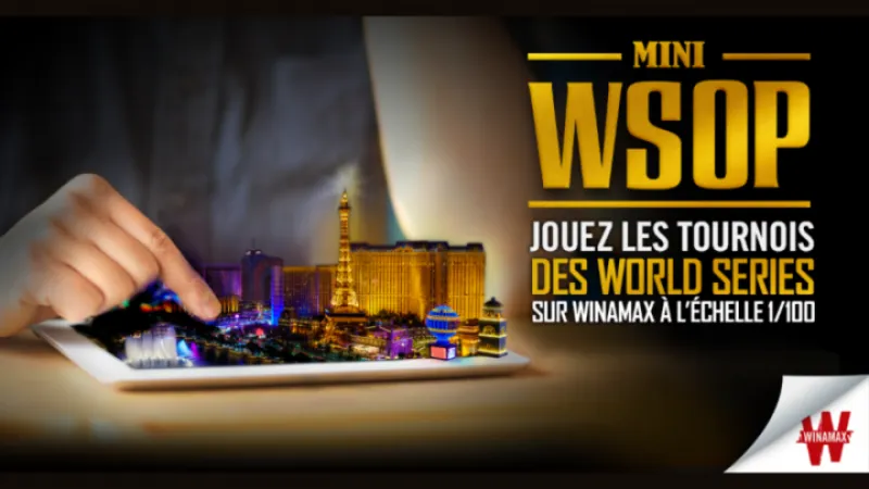 Mini WSOP : Gagnez un bracelet devant votre écran !