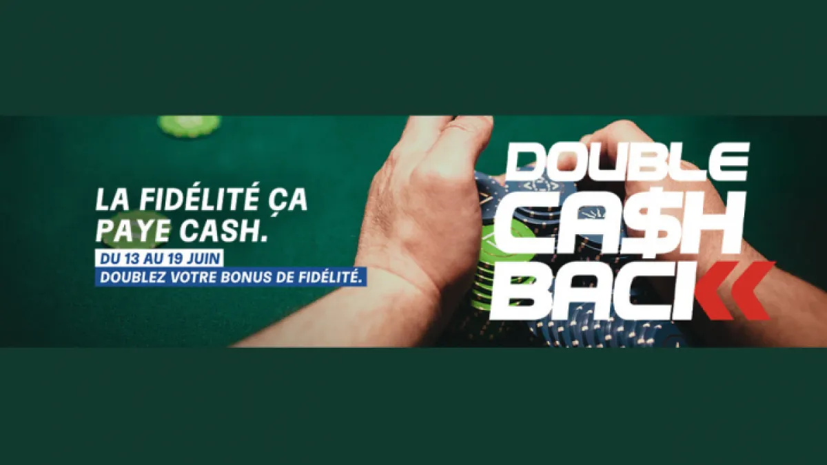 PMU double votre CA$HBACK !