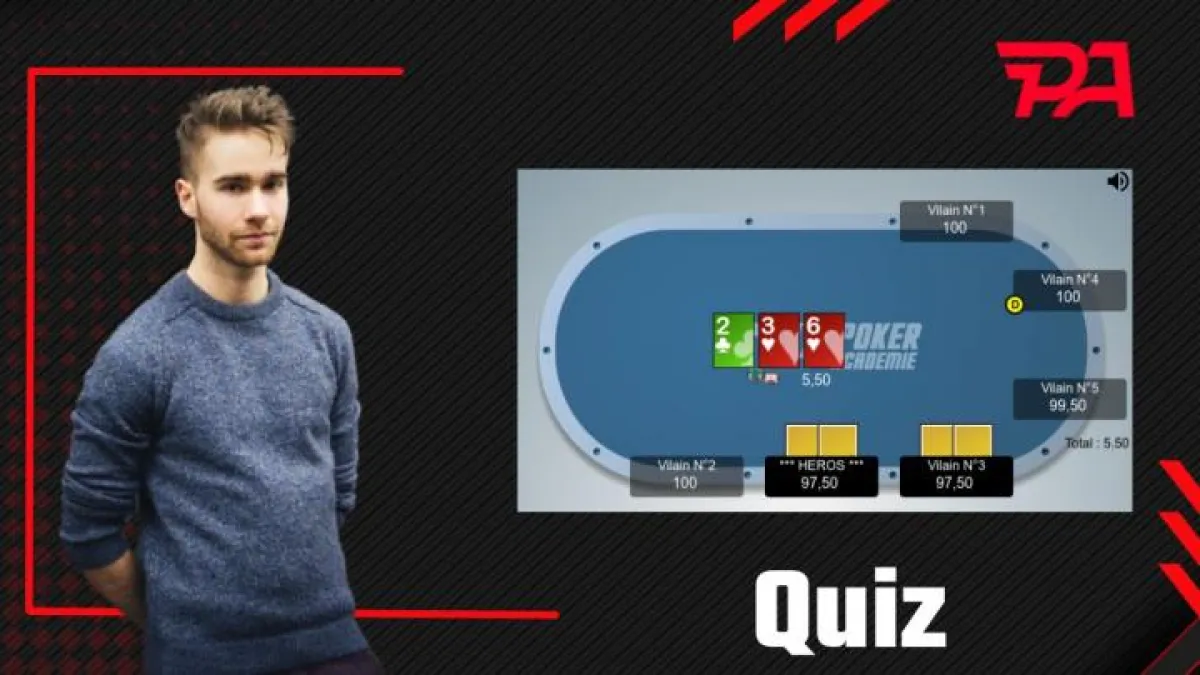 Quiz Cash Game : mais qui a l'avantage de range sur ce flop ?