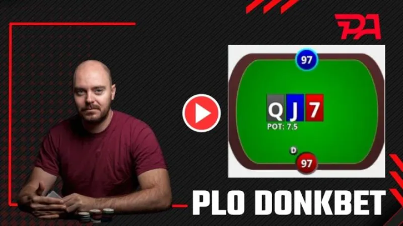 Donkbet or not donkbet en PLO ?