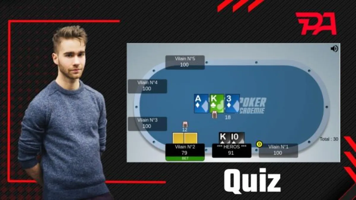 Quiz Cash Game : quand doit-on défendre vs un cbet en pot 3bet ?